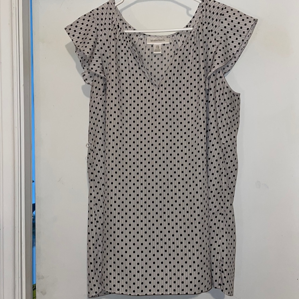 Motherhood Maternity Dressy Blouse